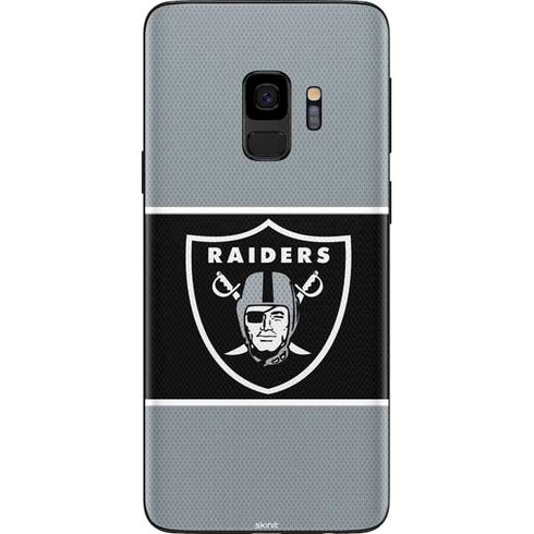 NFL Las Vegas Raiders Zone Block Galaxy S9 Skin